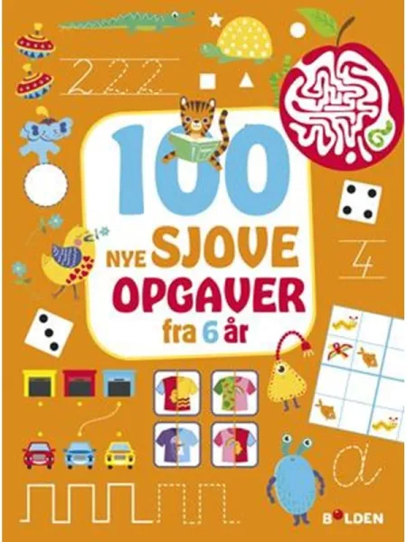 100 NYA roliga uppgifter - från 6 år - Hobby - Pocketbok
