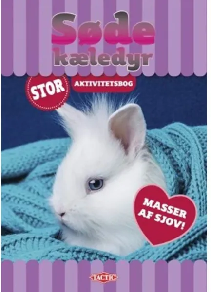 Tactic Söta husdjur stor aktivitetsbok (96 s.)