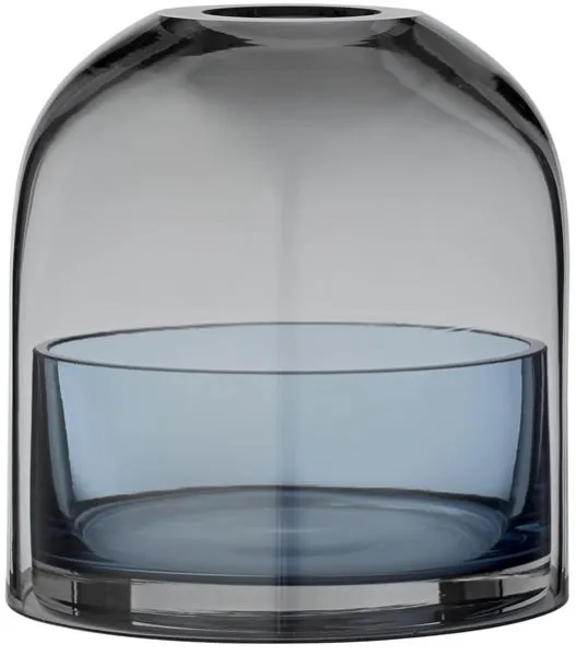 AYTM TOTA Lykta För Värmeljus Svart/Mörkblå