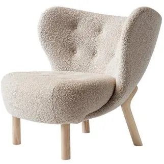 &Tradition Little Petra VB1 Fåtölj Karakorum 003/Vit Oljad Ek